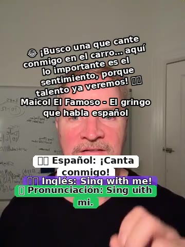 Original bilingual lesson: Sing with me.